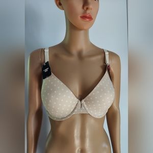 38D Maidenform Comfort Devotion T-Shirt Bra elvety Full-Coverage Bra Comfortable